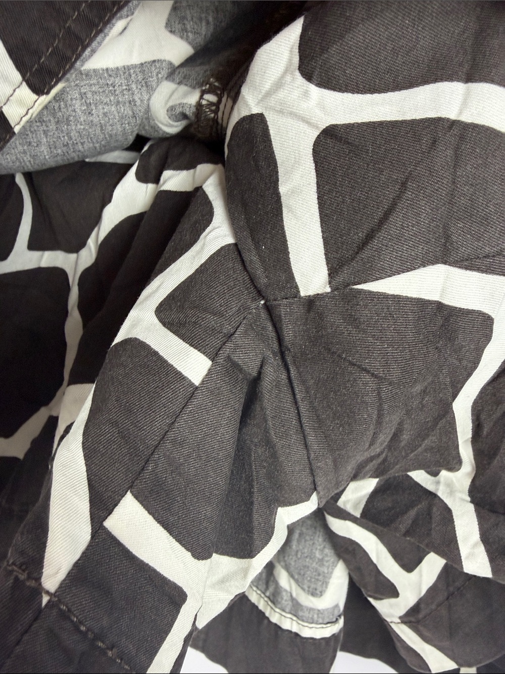 Lands’ End Giraffe Print Cotton Skort Skirt Size 18 Safari Animal Print - Picture 13 of 16